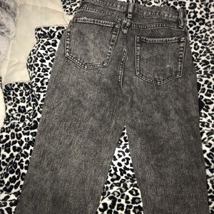 Acid wash mom jeans pacsun